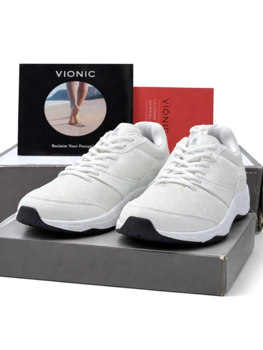 Vionic Kona Supportive Sneakers Womens 9.5 Comfort Walking Orthotic Arch Support